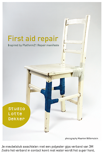 First aid repair, Lotte Dekker