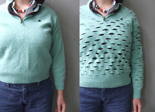 Shrunken sweater, Calypso Schuijt