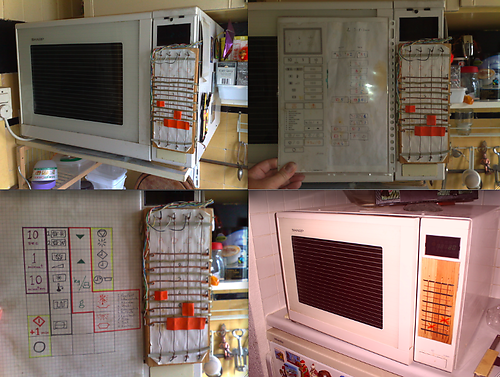 Repaired microwave, Gerald Tros