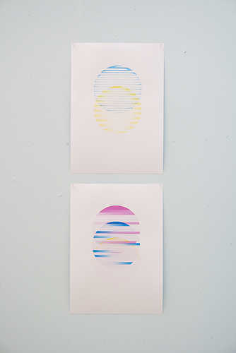 prints from the inktjet printer