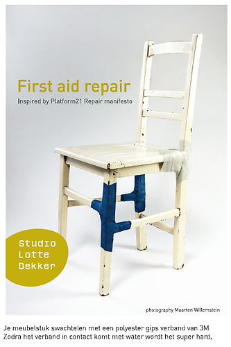 First aid repair, Lotte Dekker